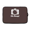 oh snap camera Laptop sleeve