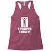 novelty funny humor tee graphic Racerback Tank