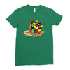 Rubik Cube Ladies Fitted T-Shirt