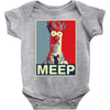 beaker meep poster, ideal birthday gift or present Baby Bodysuit
