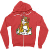 poison ivy tattoo Zipper Hoodie