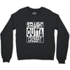 crossfit, straight outta Crewneck Sweatshirt