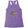 baseball game on short Racerback Tank