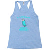 ain't easy being wheezy Racerback Tank