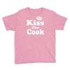 kiss the cook chef Youth Tee