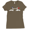 tour de france new 2015 logo Ladies Fitted T-Shirt