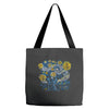 chocolatey night Tote Bags