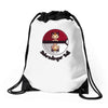 schrodinger ball Drawstring Bags