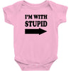 im with stupid t shirt t shirt funny t shirt cool tshirt funny shirt t Baby Onesie