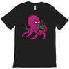 purple octopus playing the bagpipes T-Shirt