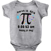 happy pi day pi day 2015 3 14 15 9 26 53 Baby Onesie