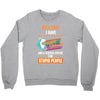 walk away i have anger issues and a serious dislike for stupid people Crewneck Sweatshirt
