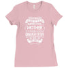 Super Cool Mother Of A Freaking Awesome Daughter Ladies Fitted T-Shirt