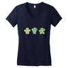 cactus Women's V-Neck T-Shirt