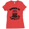 gopher it! Ladies Fitted T-Shirt