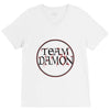 team damon salvatore V-Neck Tee