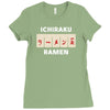 ichiraku ramen Ladies Fitted T-Shirt