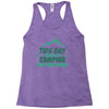 This Guy Loves Camping With His Friends Racerback Tank