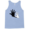 rabbit hand shadow Tank Top
