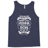 Super Cool Momma Of A Freaking Awesome Son Tank Top
