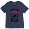 I Have A Pretty Daughter Gun A Shovel And An Alibi V-Neck Tee