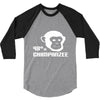98% chimpanzee 3/4 Sleeve Shirt