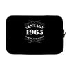 gift boxed vintage 1965 50th birthday Laptop sleeve