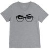 glasses V-Neck Tee