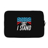 I Don't Kneel Laptop sleeve