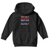 this was a trump shirt but hillary deleted it Youth Hoodie