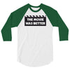 bustedtees 3/4 Sleeve Shirt