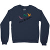 ducks fly together Crewneck Sweatshirt