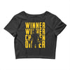 winner winner chicken dinner 3y Crop Top