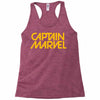 captain marvel 6 Racerback Tank