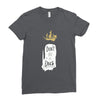 don't be a dick Ladies Fitted T-Shirt