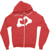 love Zipper Hoodie