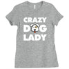 Crazy Dog Lady Ladies Fitted T-Shirt