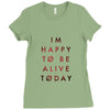 To Be Alive (a233) Ladies Fitted T-Shirt