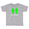 life is simple funny Toddler T-shirt