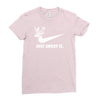 just shoot it Ladies Fitted T-Shirt