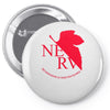 neon genesis evangelion anime nerv logo Pin-back button