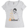 bitbae Women's Triblend Scoop T-shirt