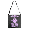 vintage dg506 workin off my lumps best trending Adjustable Strap Totes