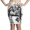 comunist monkey Pencil Skirts