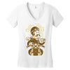 coffee racer Women's V-Neck T-Shirt