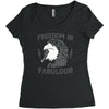 freedom is fabulous Women's Triblend Scoop T-shirt
