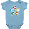 big bang theory sheldon rock Baby Onesie