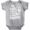 shaving says a lot about a man like Baby Onesie