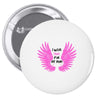 i wear pink for my mom Pin-back button