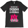 Donna And Dynamos White Letter T-Shirt